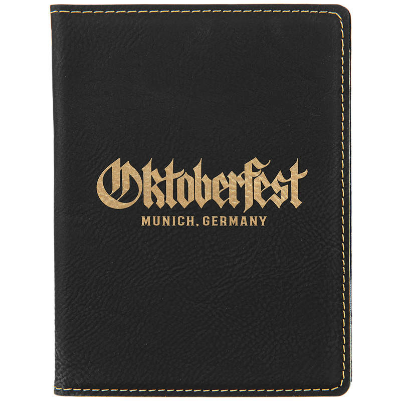 Leatherette Passport Holder 108mm x 140mm (4.25x5.5")