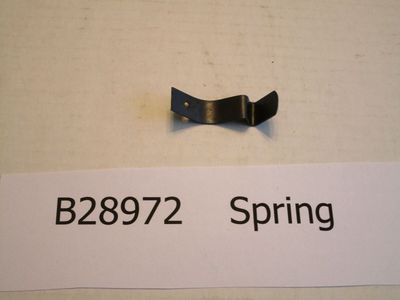 John Deere Planter Part # B28972 Spring for Hopper floor plate, with pop rivet.
