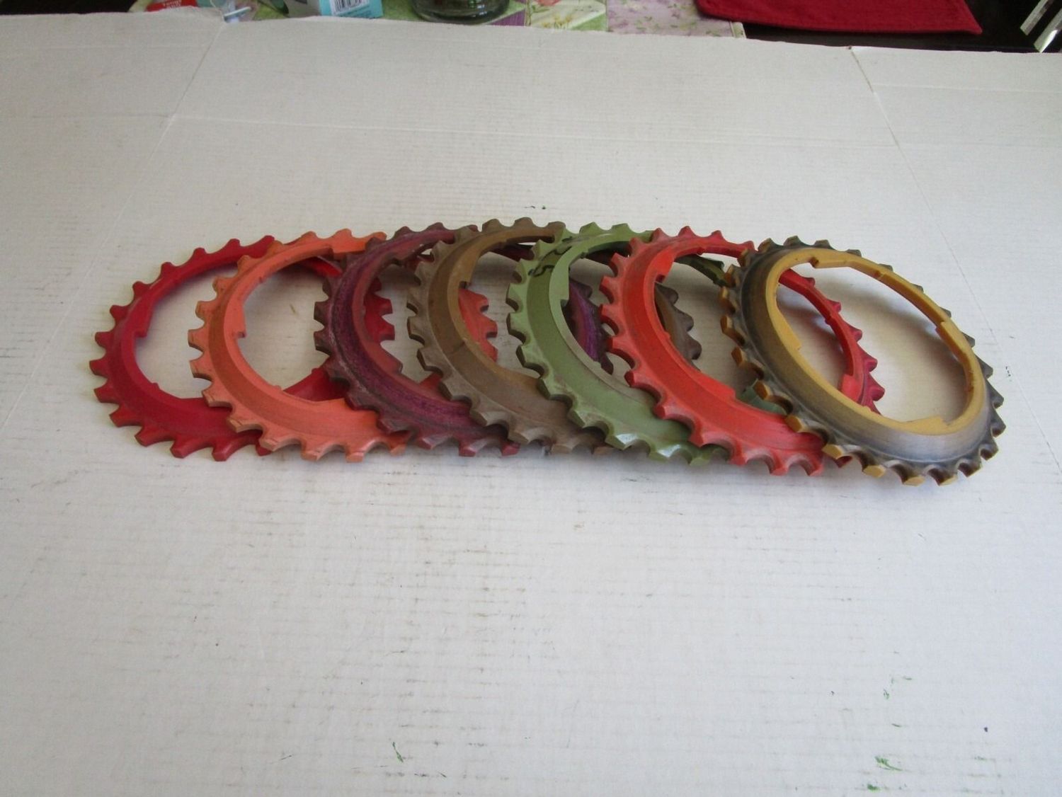 Used Lustran Corn Plates for Flat Seeds used in John Deere 71 planters