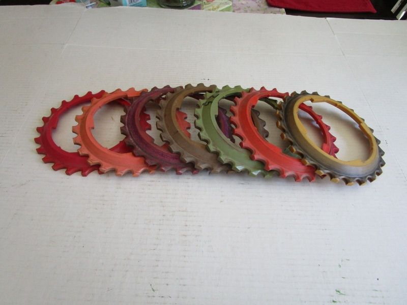 Used Lustran Corn Plates for Flat Seeds used in John Deere 71 planters