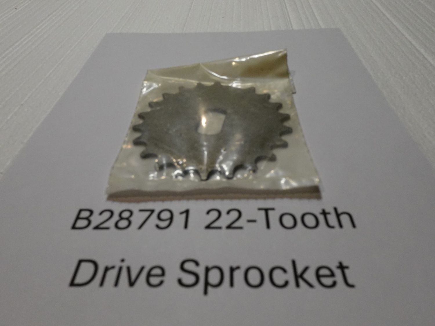 John Deere Part # B28791 One 22-tooth sprocket for 71 Planters John Deere Part # B28791 One 22-tooth sprocket for 71 Planters