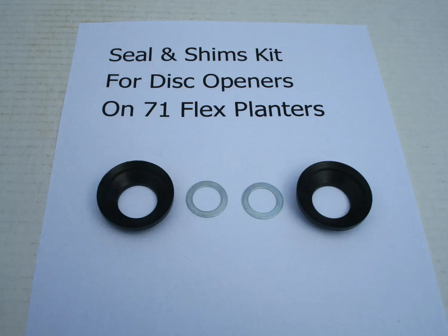 Seals & Shims Kit for John Deere 71 Flex Planters with Disc Openers