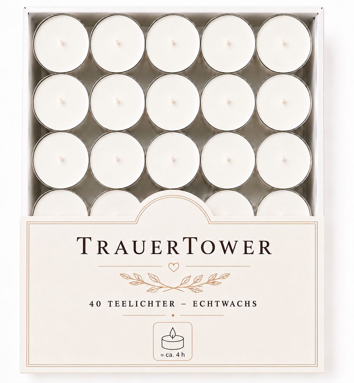 Teelichter 40er Set