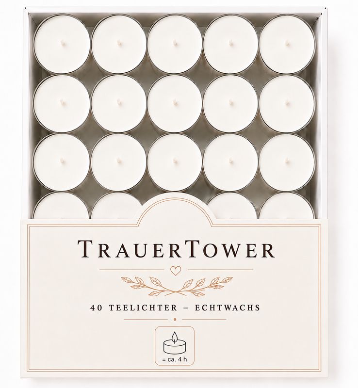 Teelichter 40er Set