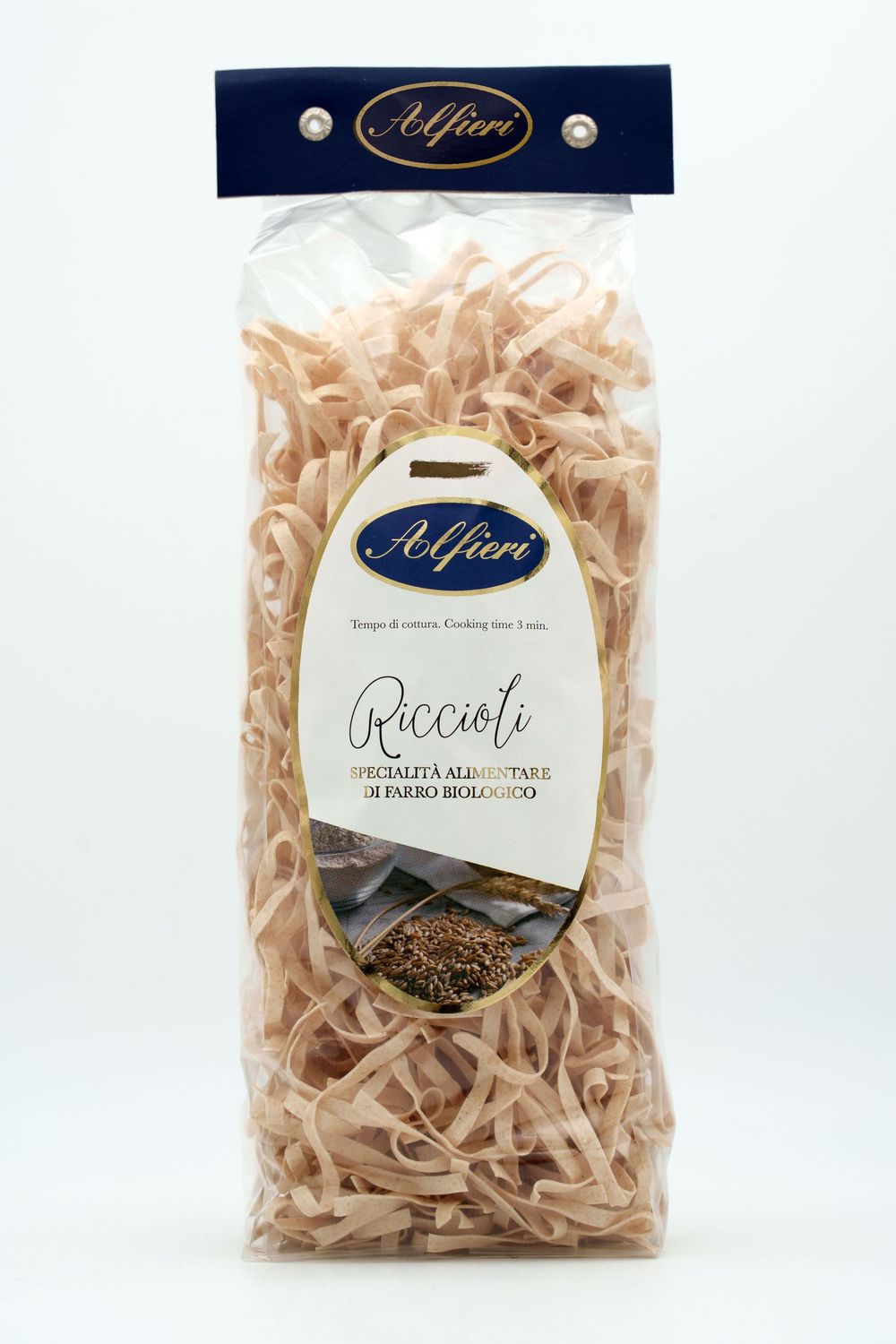 Riccioli - Specialità alimentare di farro biologico