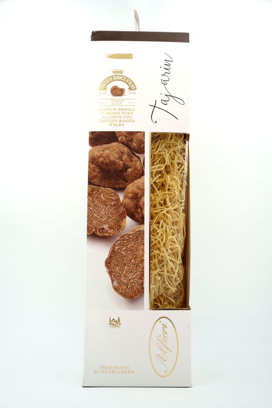 Tajarin - Pasta di semola di grano duro all'uovo con Tartufo bianco d'Alba 250gr