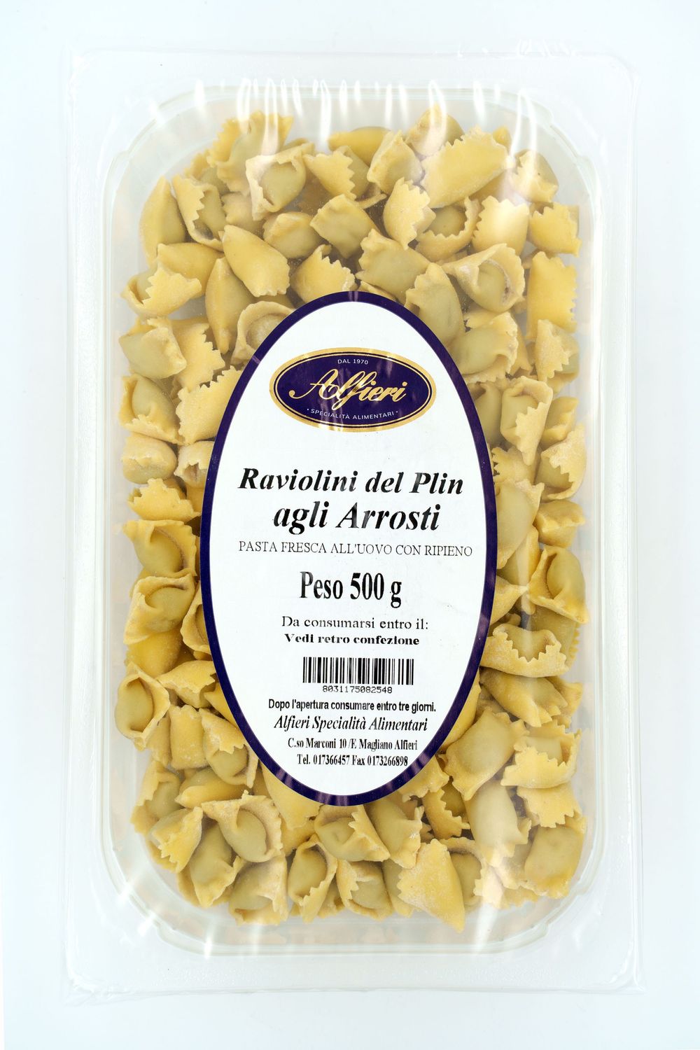 Raviolini del Plin agli Arrosti