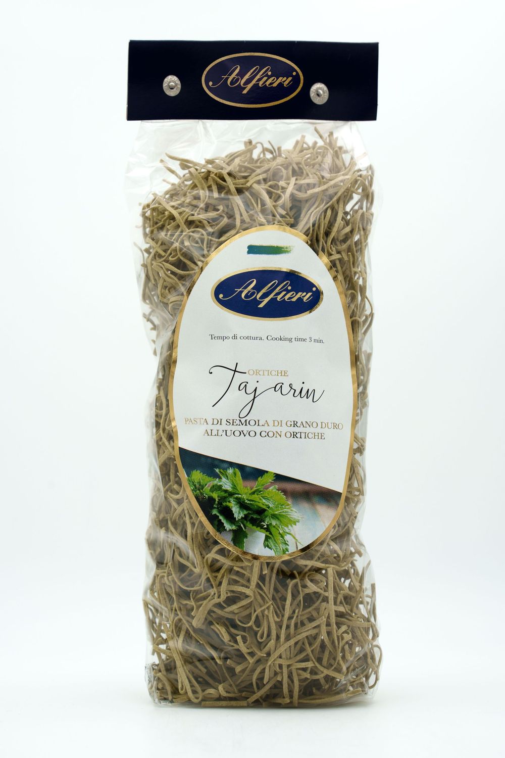Tajarin - Pasta di semola di grano duro all'uovo con ortiche