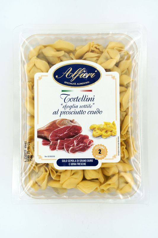 Tortellini "sfoglia sottile" al prosciutto crudo