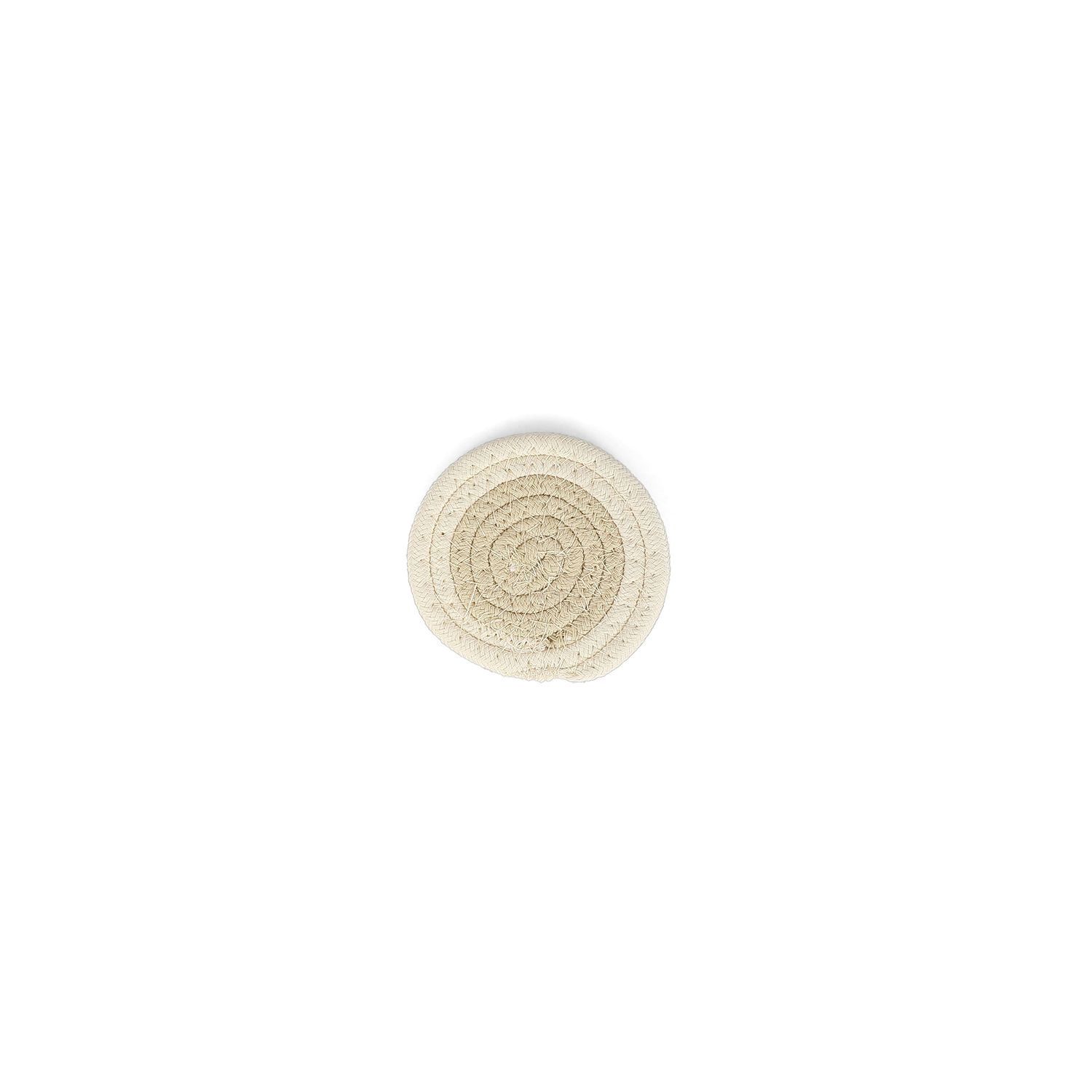 Glasonderzetter set 4/stuk / Piff, Colour: Cream white