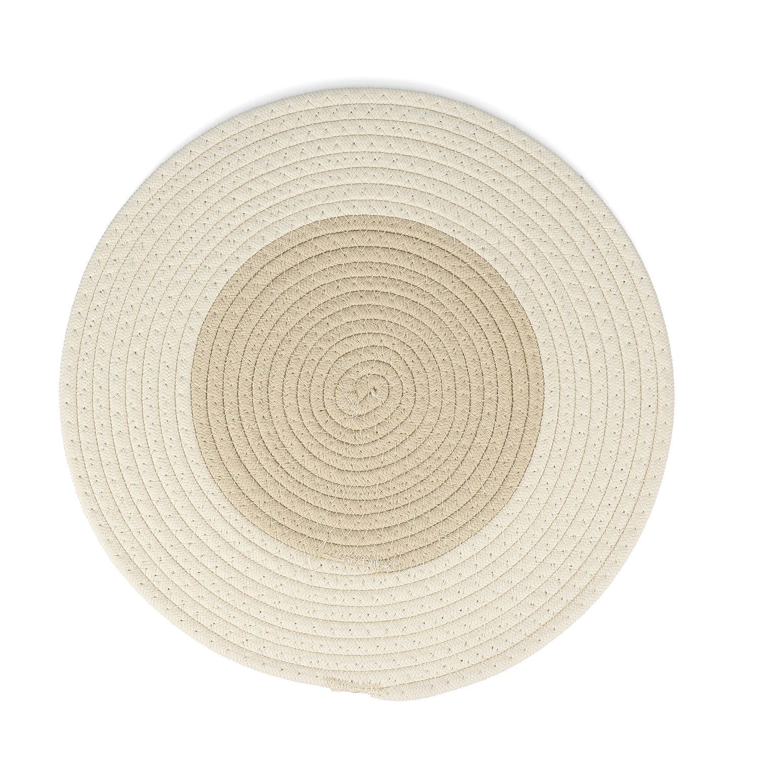 Placemat rond / Piff, Colour: Cream white