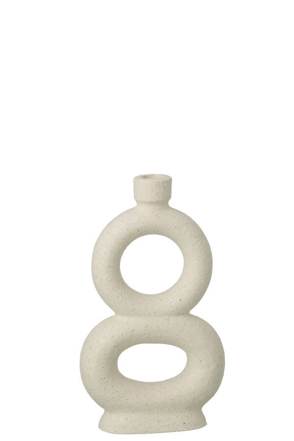 Kaarshouden 2 ringen gebroken wit