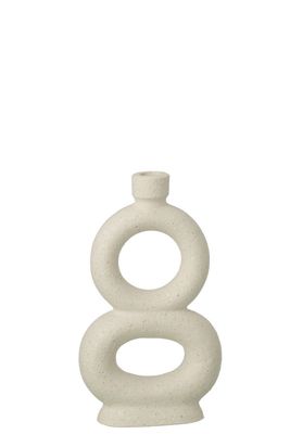 Kaarshouden 2 ringen gebroken wit