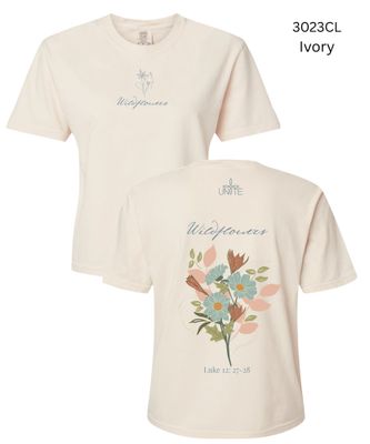 Ivory Wildflower Tee