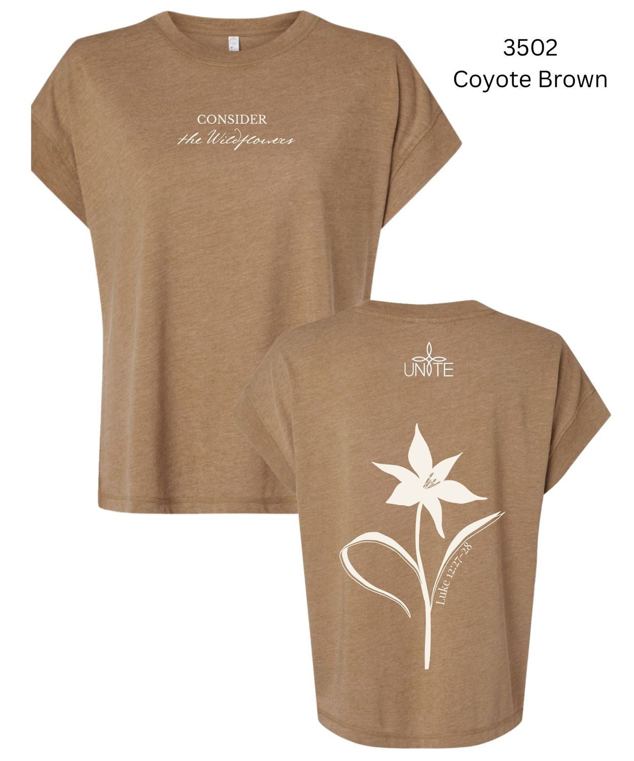 Brown Unite Tee