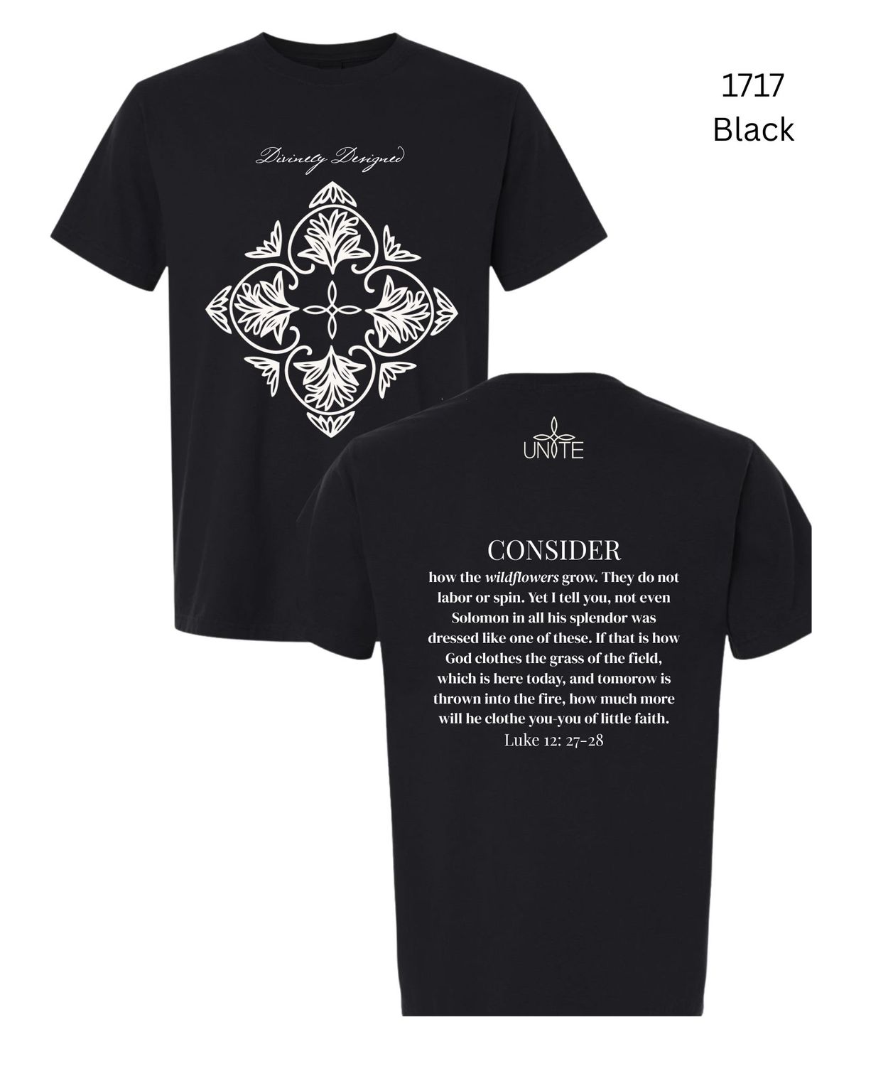 Black Consider Tee