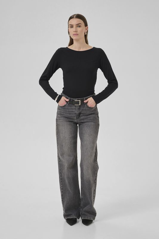 VistaMW Boat Neck Blouse