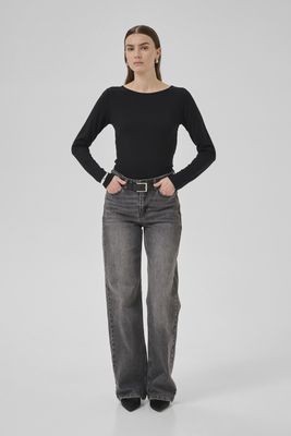 VistaMW Boat Neck Blouse