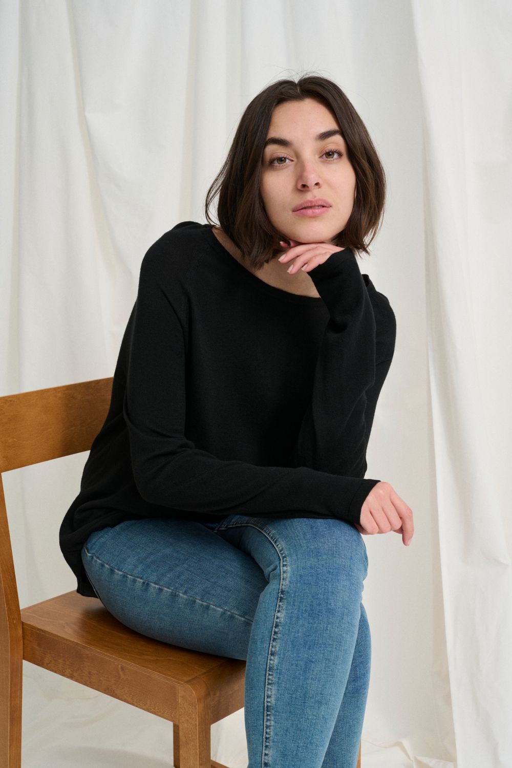 CUannemarie Batwing Jumper