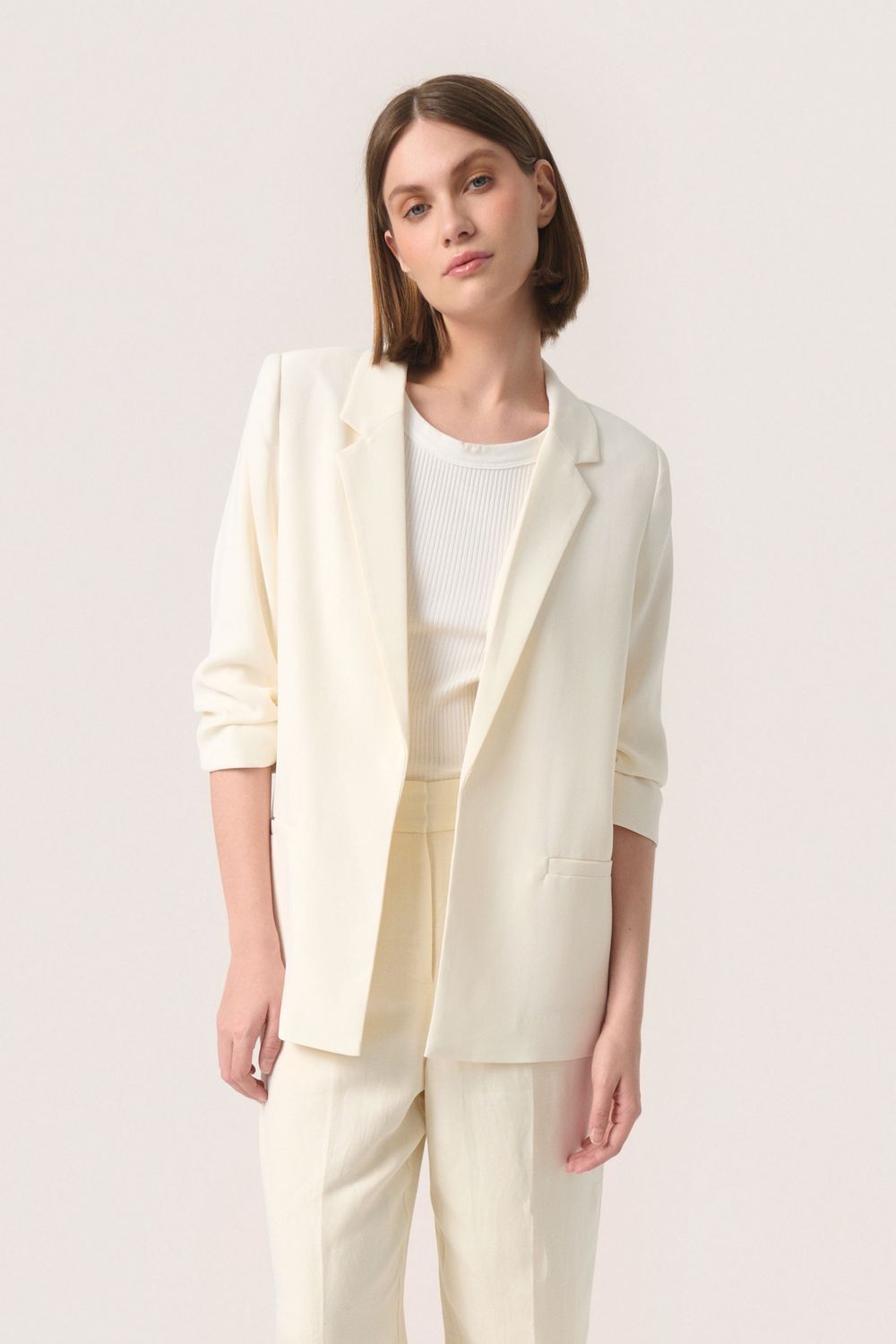 SLShirley Blazer, Color: Apricot Ice, Size: XS