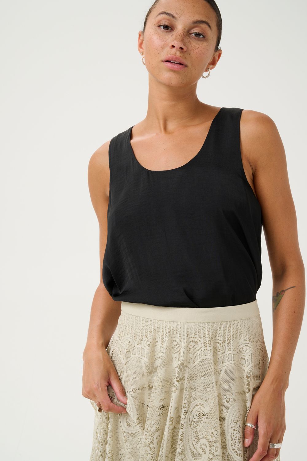 KAallie Top, Color: Black Deep, Size: 34