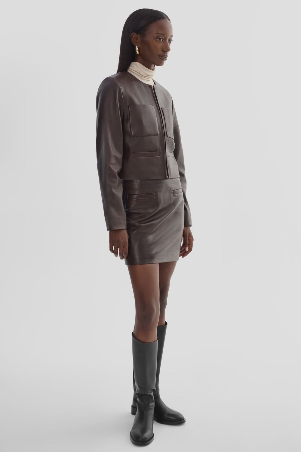 Linette Leather Jacket