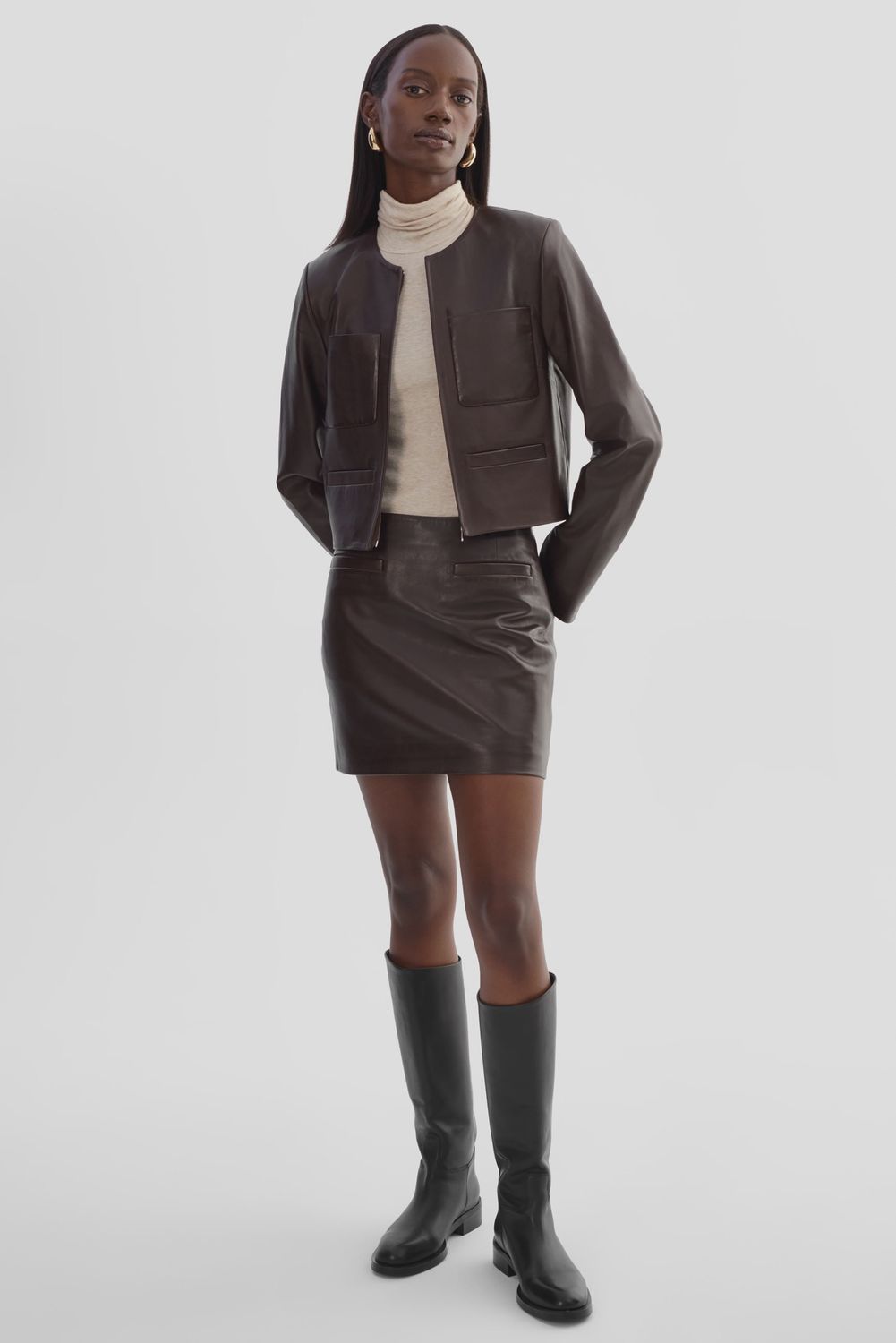 Linette Leather Jacket