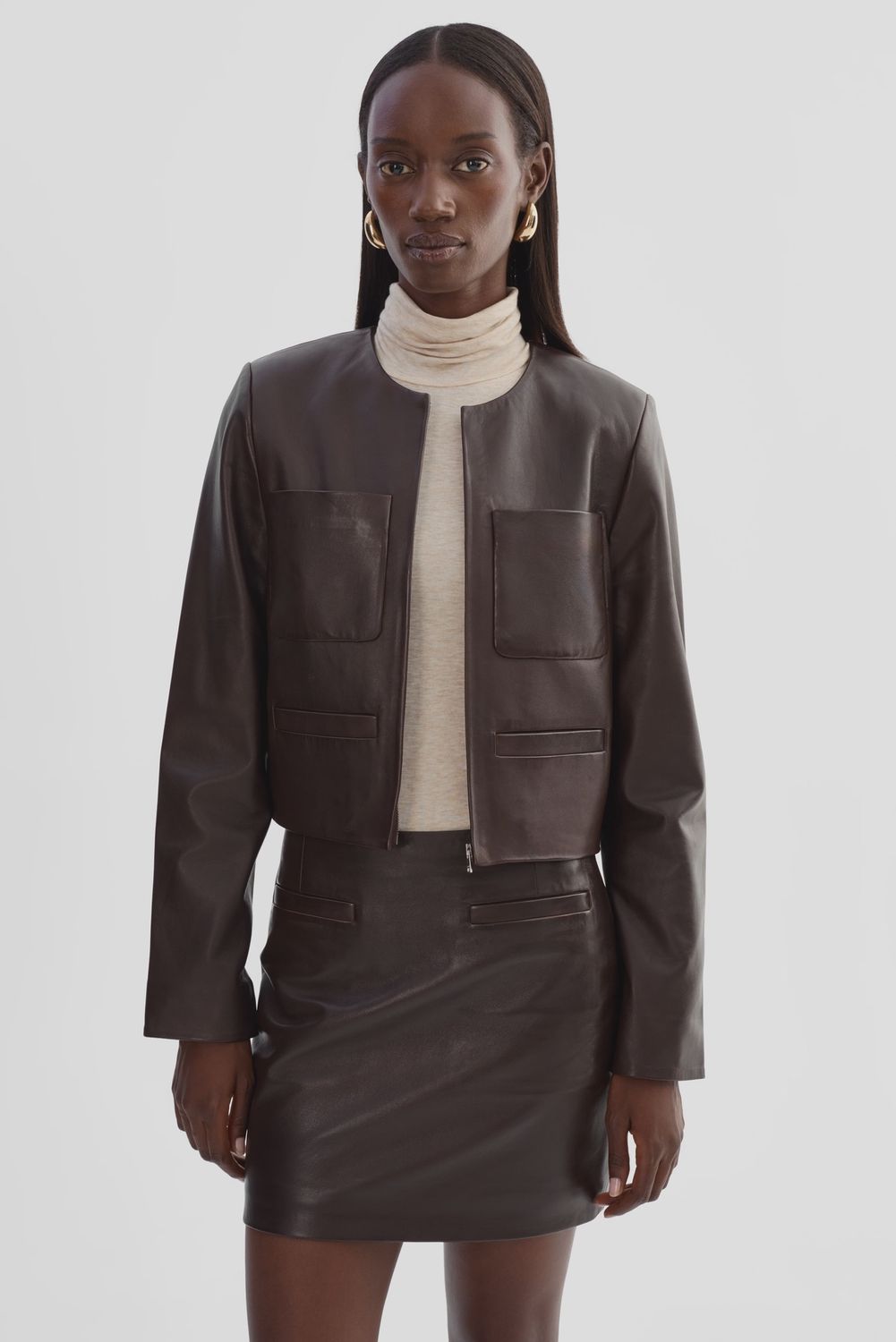 Linette Leather Jacket