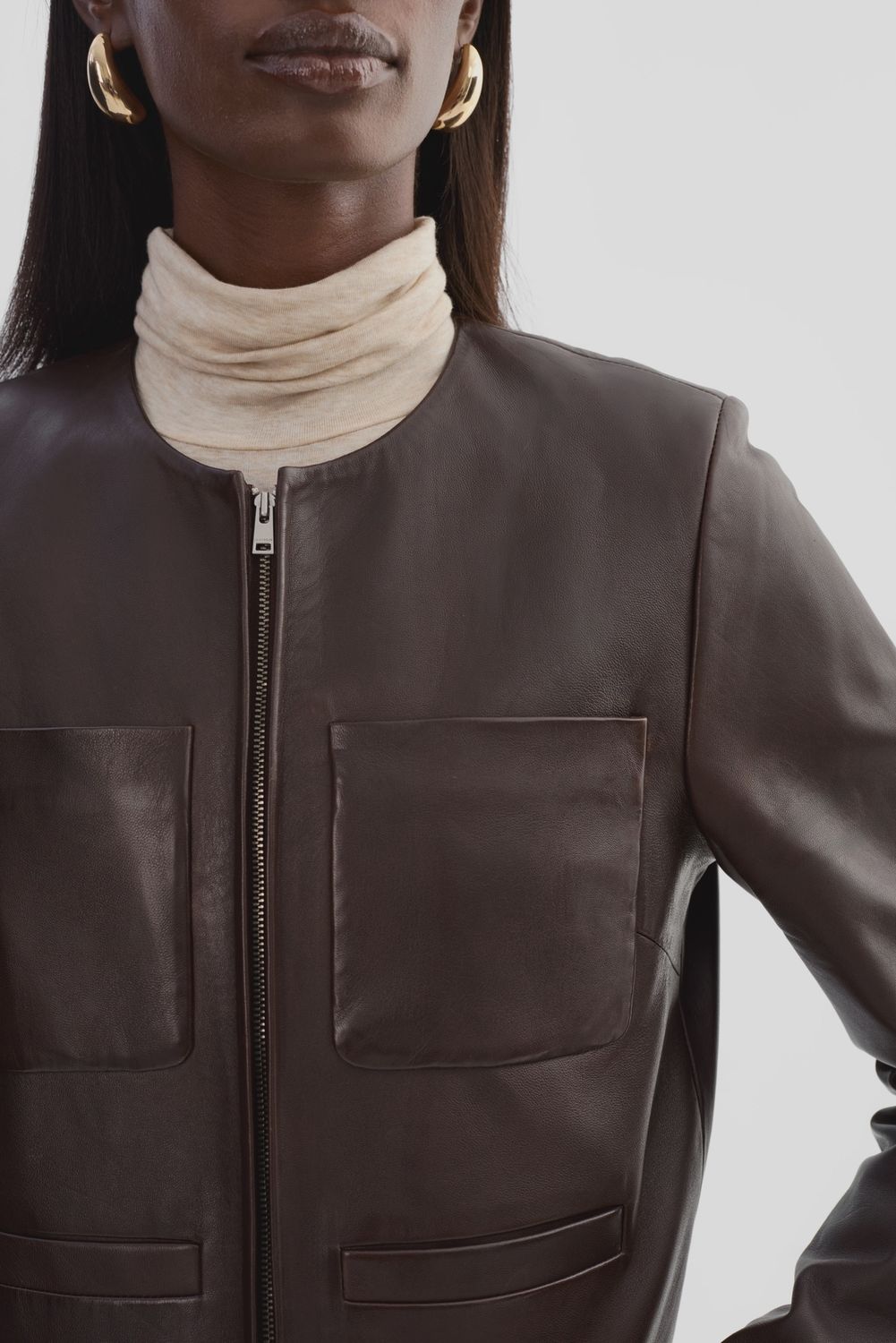 Linette Leather Jacket