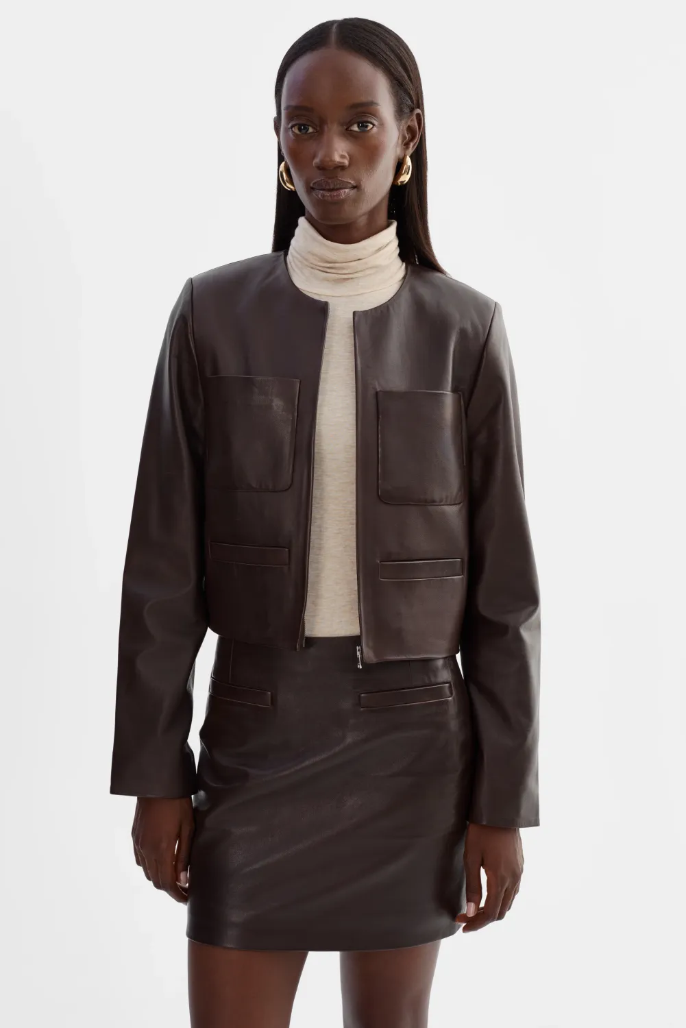 Linette Leather Jacket