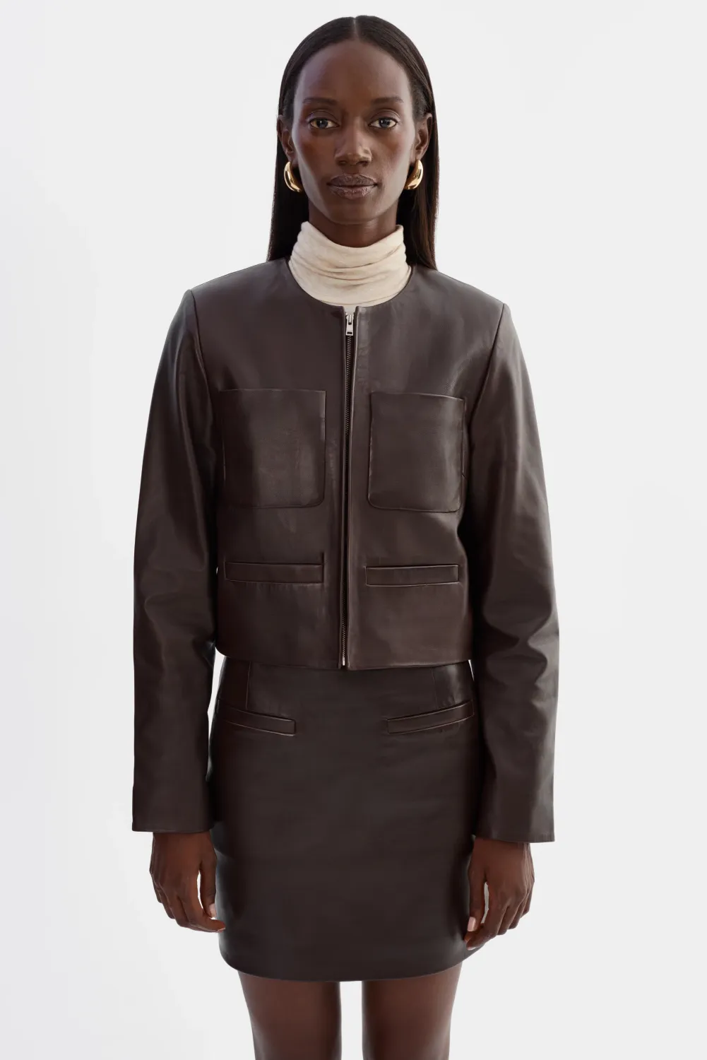 Linette Leather Jacket