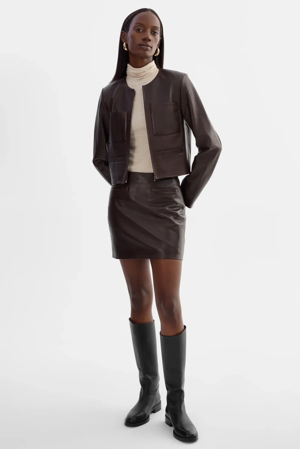 Linette Leather Jacket