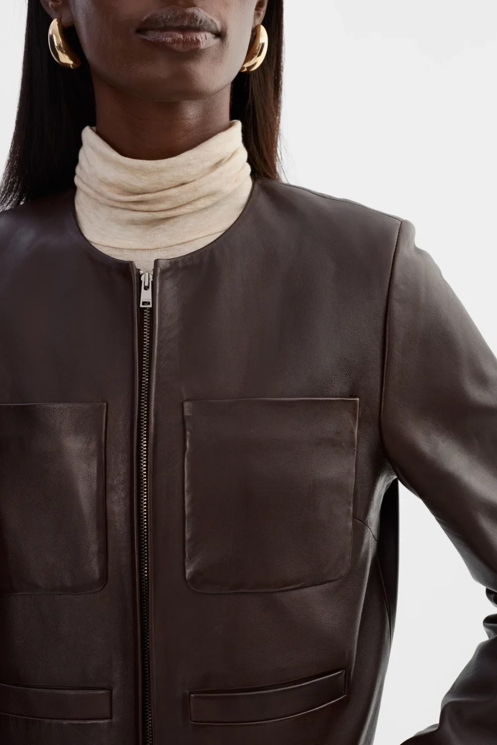 Linette Leather Jacket