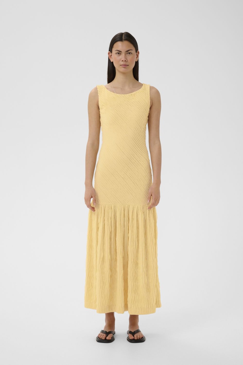 SELMAIW FEST LONG DRESS, Color: Chamomile, Size: XS