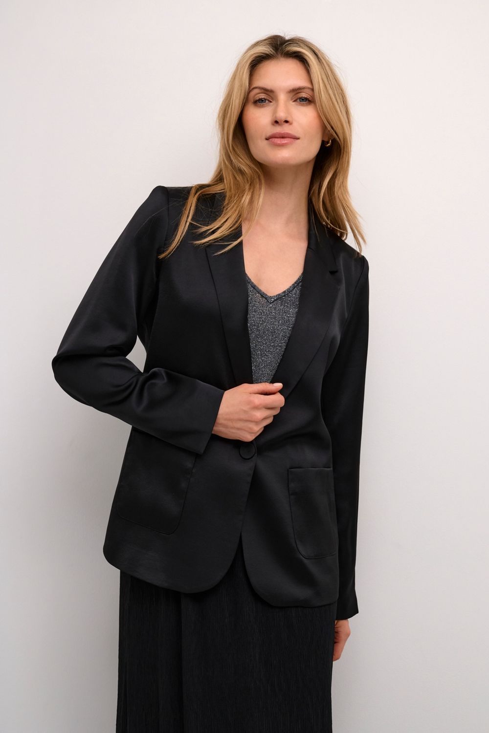 CRCocamia LS Sateen Blazer