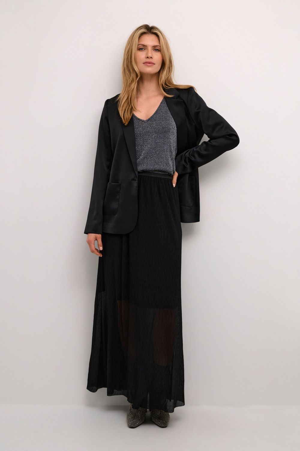 CRCocamia LS Sateen Blazer