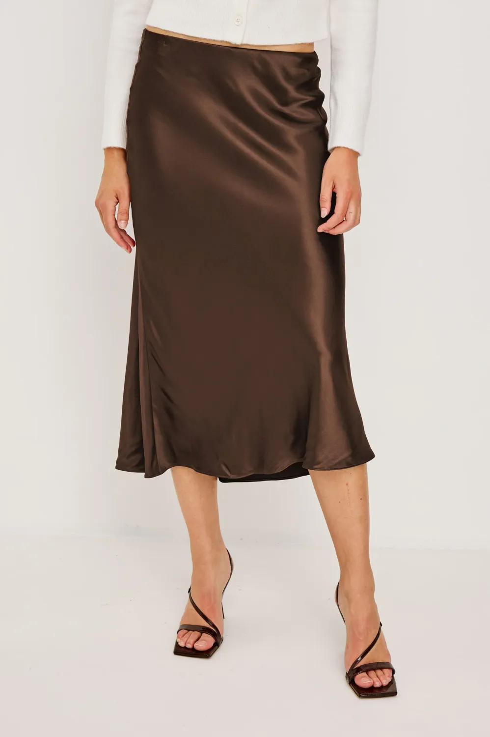 ANYA Skirt, Color: Espresso, Size: XS