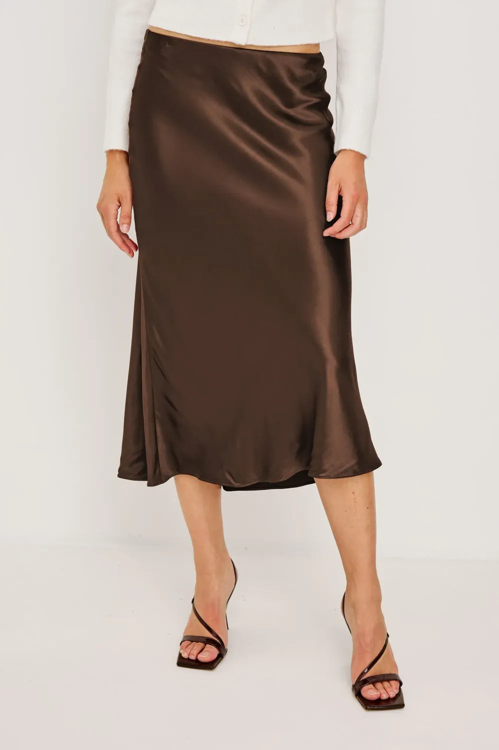 ANYA Skirt, Color: Espresso, Size: XS