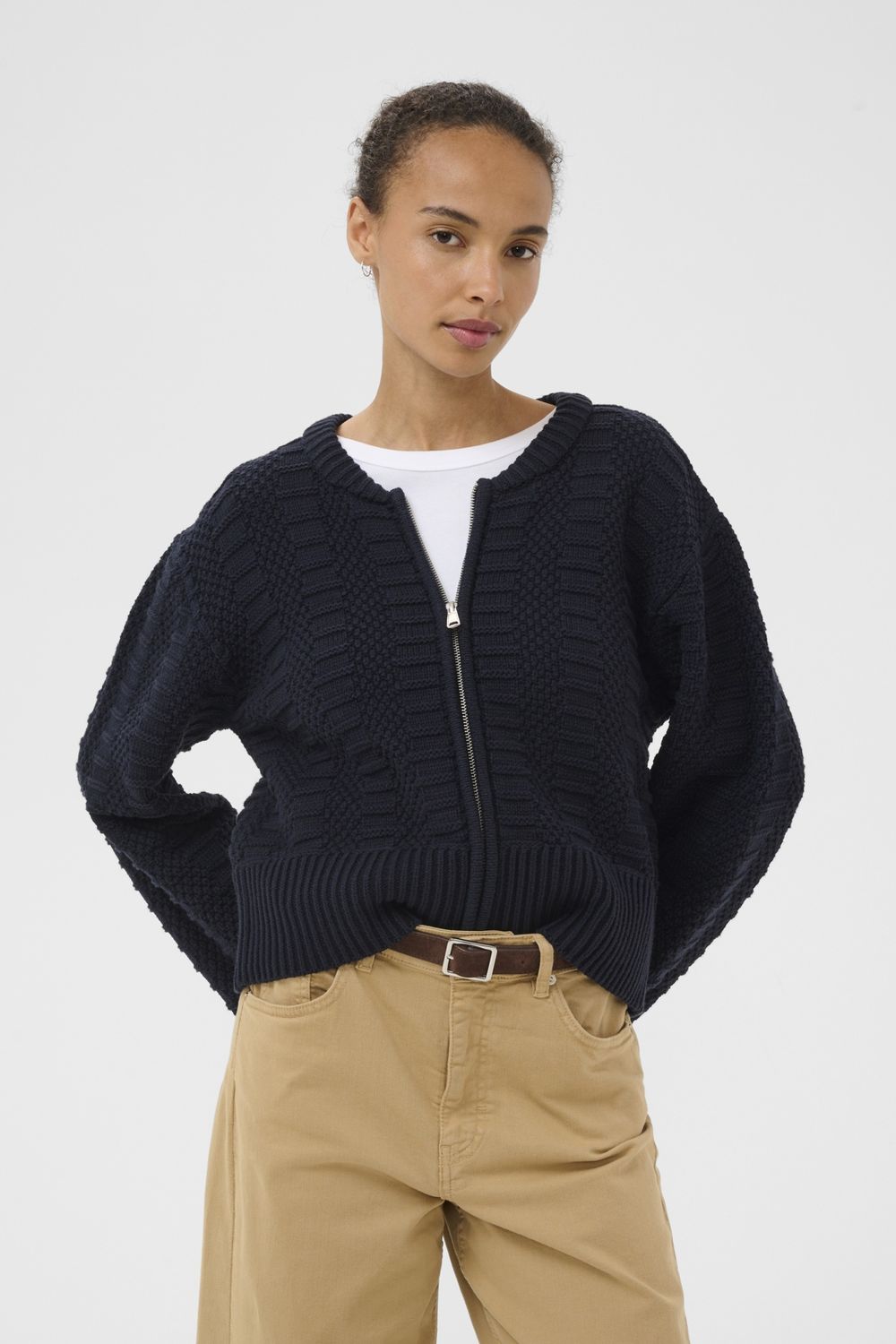 AnielaPW CA, Color: Dark Navy, Size: XS