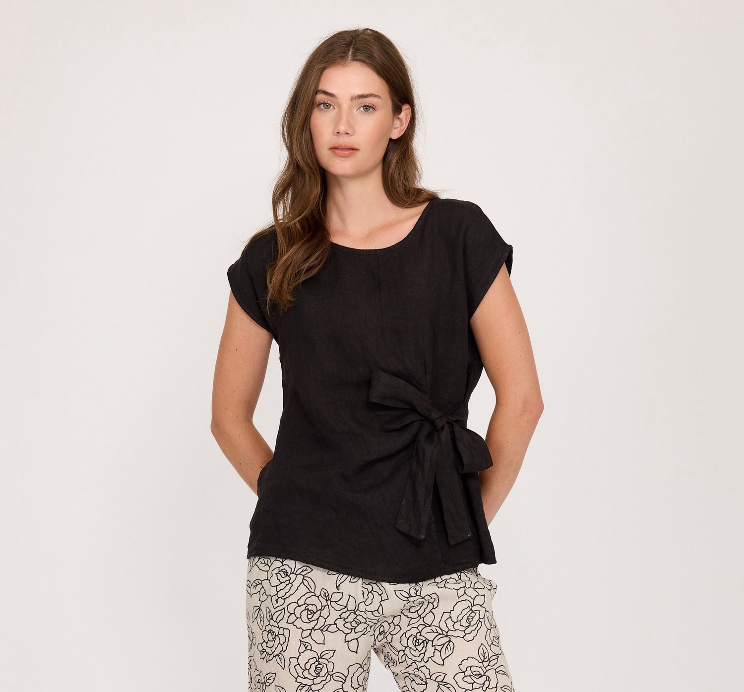 3863 Tie Side Top