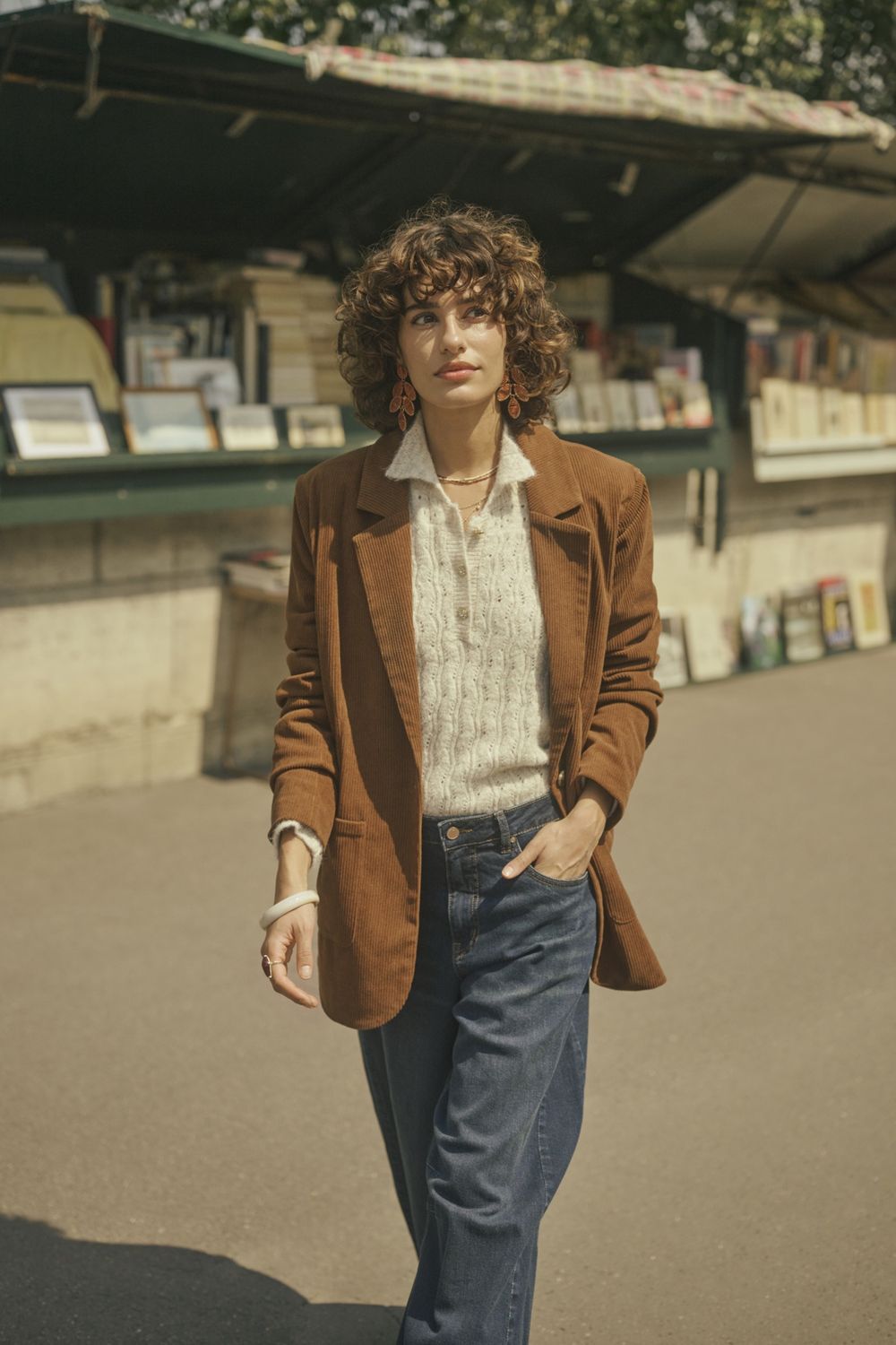 CRKanna Corduroy Blazer