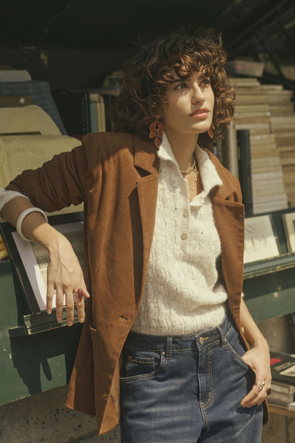 CRKanna Corduroy Blazer