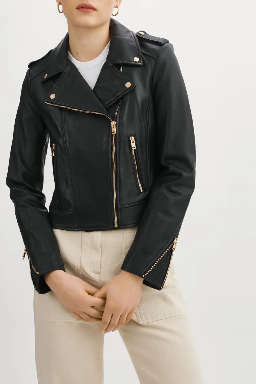 Donna Leather Jkt