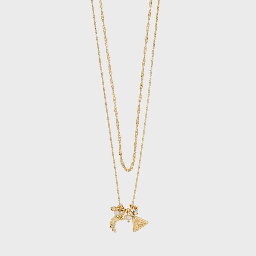 BETWEEN necklace 2-in-1, Color: Gold