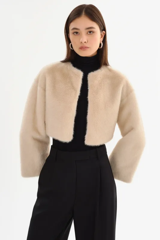 Rowdie Faux Fur Jacket
