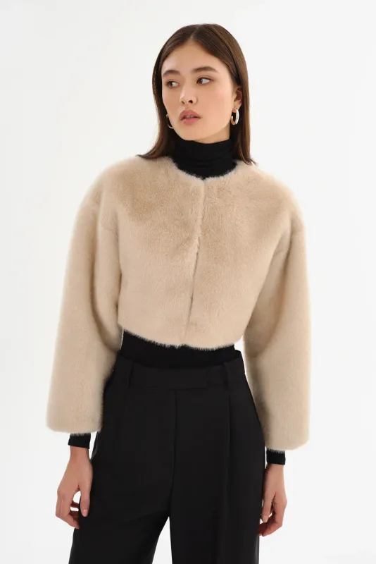 Rowdie Faux Fur Jacket
