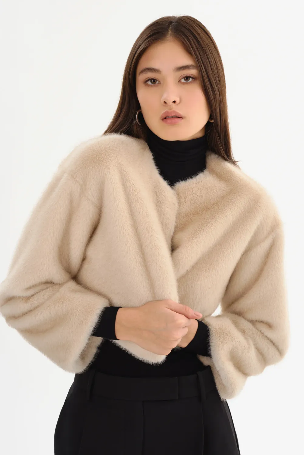 Rowdie Faux Fur Jacket