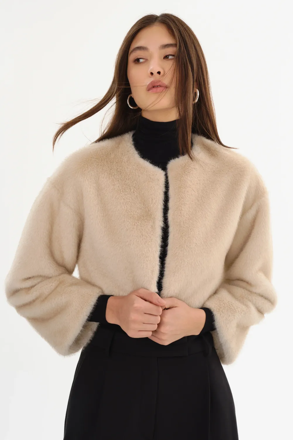 Rowdie Faux Fur Jacket