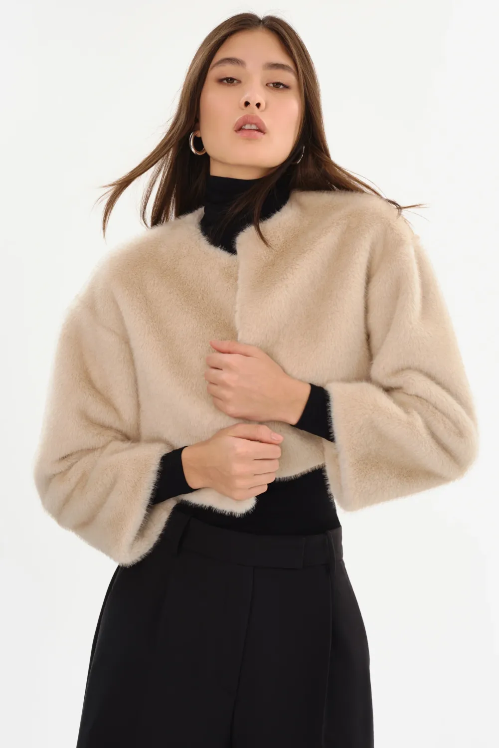 Rowdie Faux Fur Jacket