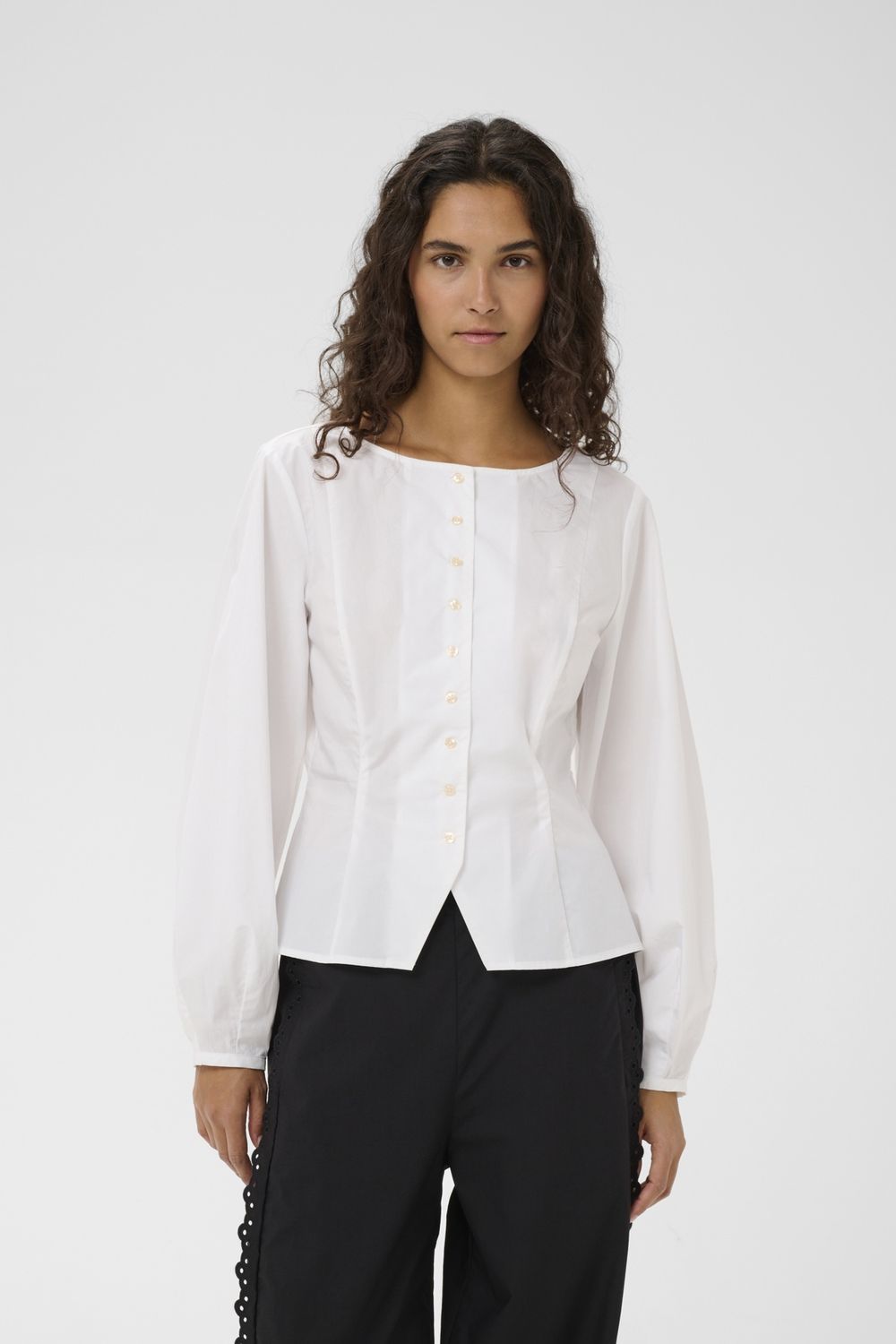 LELOIW FITTED SHIRT